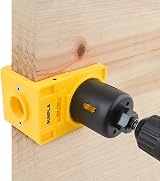 Gunpla Door Lock Installation Kit for Wood Doors 35-45mm Adjustable Deadbolt view 6
