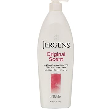 jergens original scent on face