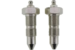 YIHETOP 2pcs Track Adjusting Grease Valve 2444P803 For Kobelco SK60 SK100 SK120 SK130 SK135SR SK200 SK210 SK235SR SK250 SK300 SK400