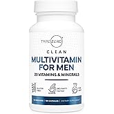 Type Zero Multivitamin Capsules for Men (120 Capsules) (1200 mg) - Gluten-Free, 60 Servings