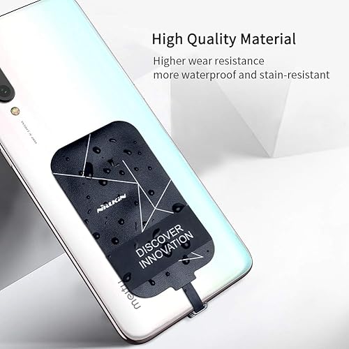 Nillkin Qi Receiver Micro USB Narrow Side Down, Thin Wireless Charging  Receiver, Micro USB Wireless Charger Re