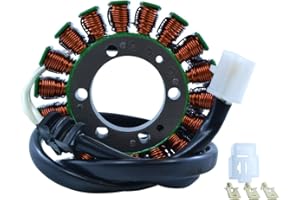 RMSTATOR Replacement for Generator Stator Yamaha Road Star Midnight Silverado Warrior Cast Spoke Wheels 1600 1700 1999-2009 | OEM Repl.# 5VN-81410-00-00 5VN-81410-01-00 4WM-81410-01-00