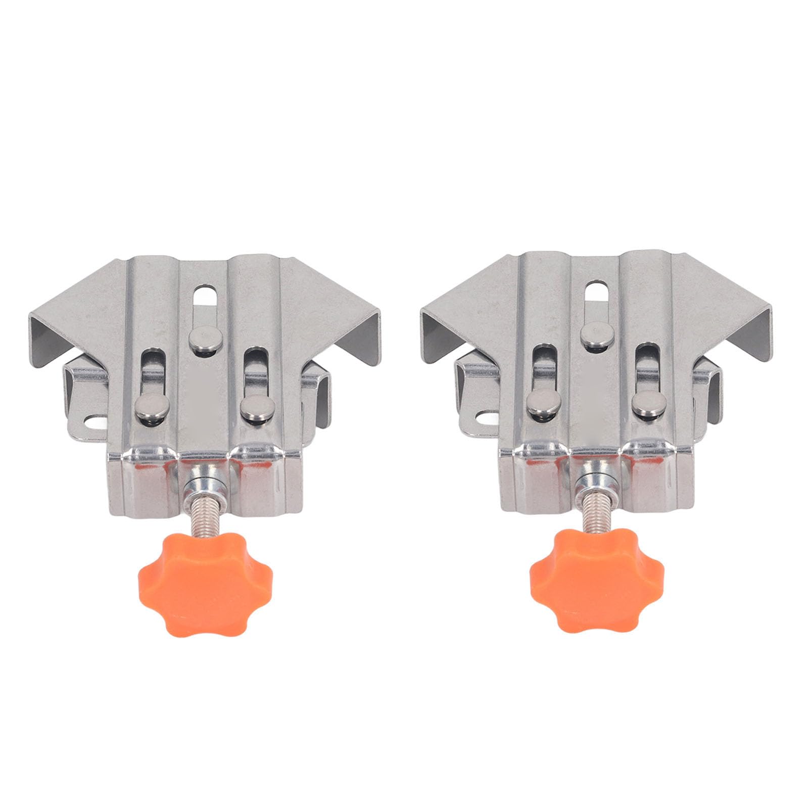 Corner Clamp, 2Pcs Adjustable Portable Easy Operation Good Stability Right Angle Clip for Woodworking