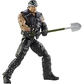 WWE Undertaker Top Picks Elite Collection Action Figure with Boneyard Match Accessories, 6-inch Posable Collectible Gift for WWE Fans Ages 8 Years Old &amp; Up