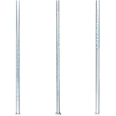 Silverfin Sc-Ti Lacrosse Shaft 30" | Lacrosse Stick for Men with End Cap | Lacrosse Shaft Attack: Lightweight, Durable, Easy Installation &amp; Comfortable Grip | Youth Boys Lacrosse Stick for All Levels