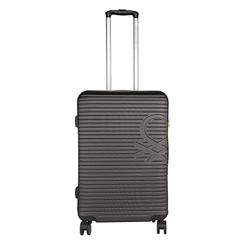 United Colors of Benetton Stan Hardcase Luggage ABS 68 cms Grey Hardsided Check-in Luggage (0IP6HAB24B03I)