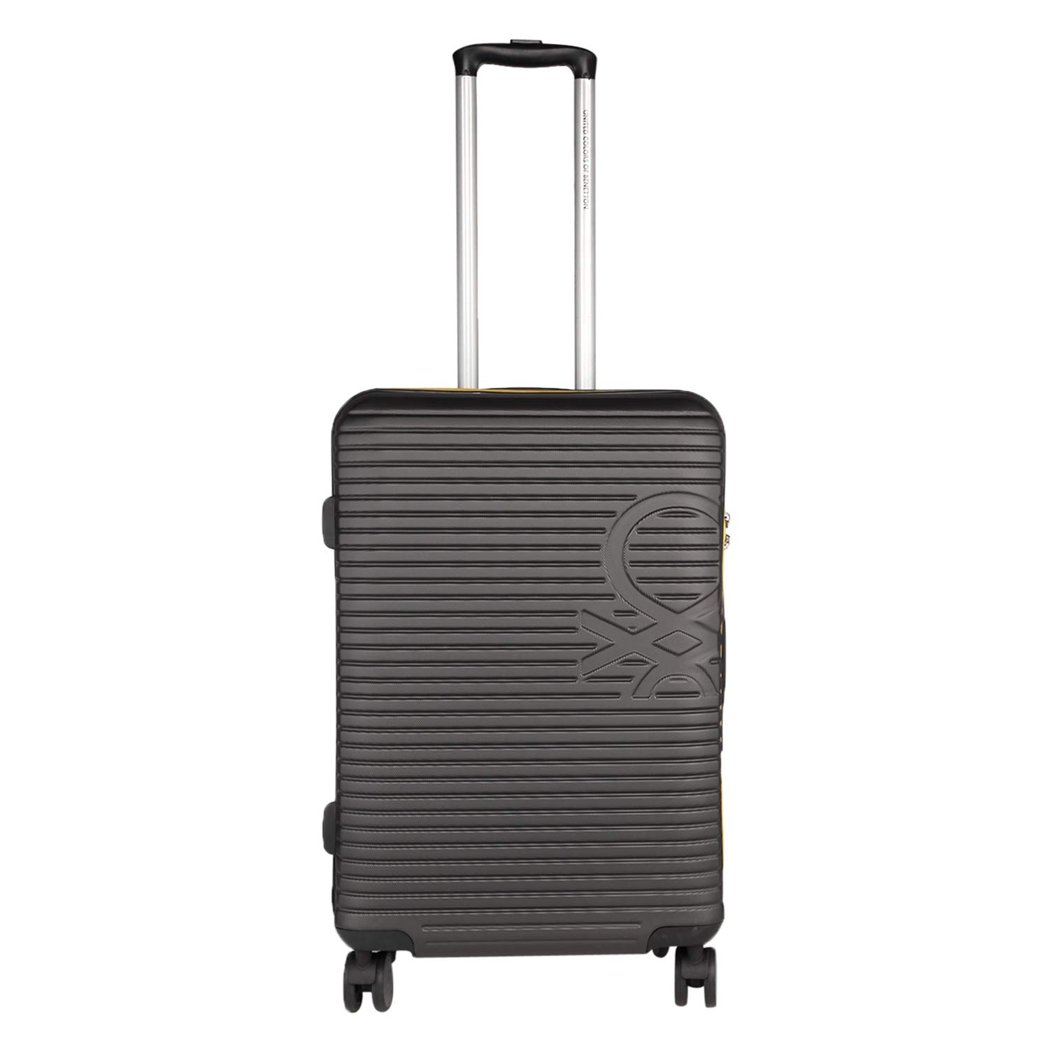 Buy United Colors of Stan Hardcase Luggage ABS 77 cms Grey
