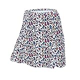Monterey Club Ladies Dry Swing Mini Leopard Pull on Skort #2926