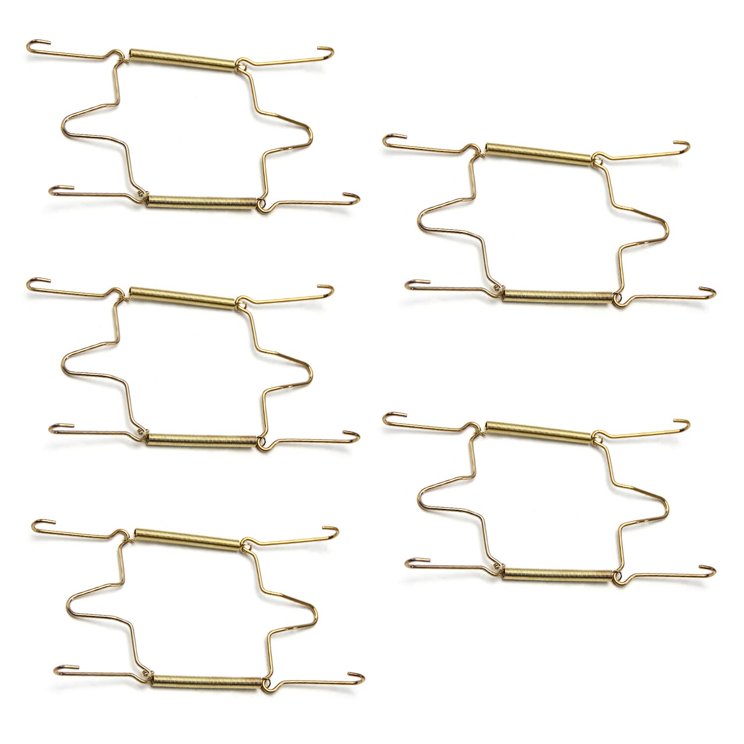 MroMax 5pcs Plate Hangers for Walls Plate Hangers, Invisible Wall Decorative Hook,Dish Diaplay Holder 6 Inch
