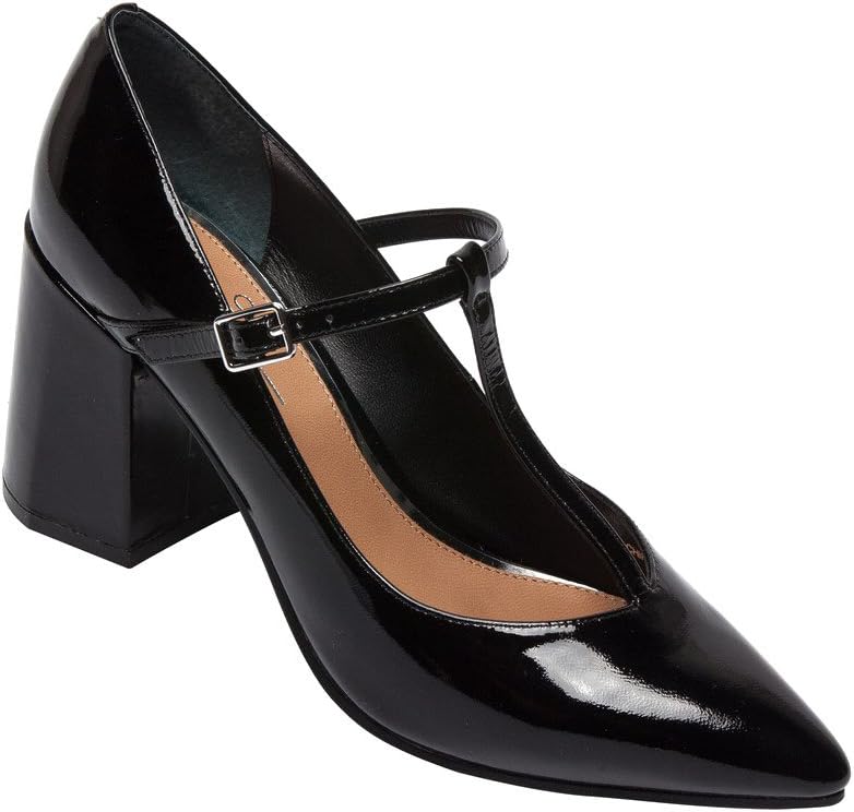 Linea Paolo Brandt Women's Loafers - Box Heel Point Toe Mary Jane Loafer