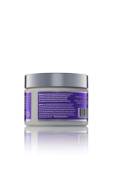 THE MANE CHOICE THE ALPHA HAIR MASK, GREEN TEA & CARROT MASK TREATMENT, 12 OZ, DEEP MOISTURIZING & RESTORATIVE, ANTI FRIZZ, HELPS RESTORE DRY, DAMAGED HAIR, PARABEN & SULFATE FREE