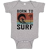 Born to Surf Baby Infant Bodysuit