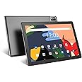 PRITOM TAB10 Max Tablet with Case,10 inch Tablet Android 14, 64GB, 1TB Expandable, 1280 * 800 HD IPS Display, Quad-Core Processor, 6000mAh, Bluetooth, FM