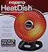 Presto Heat Dish Parabolic Electric Heater With Quick, Concentrated Heat
