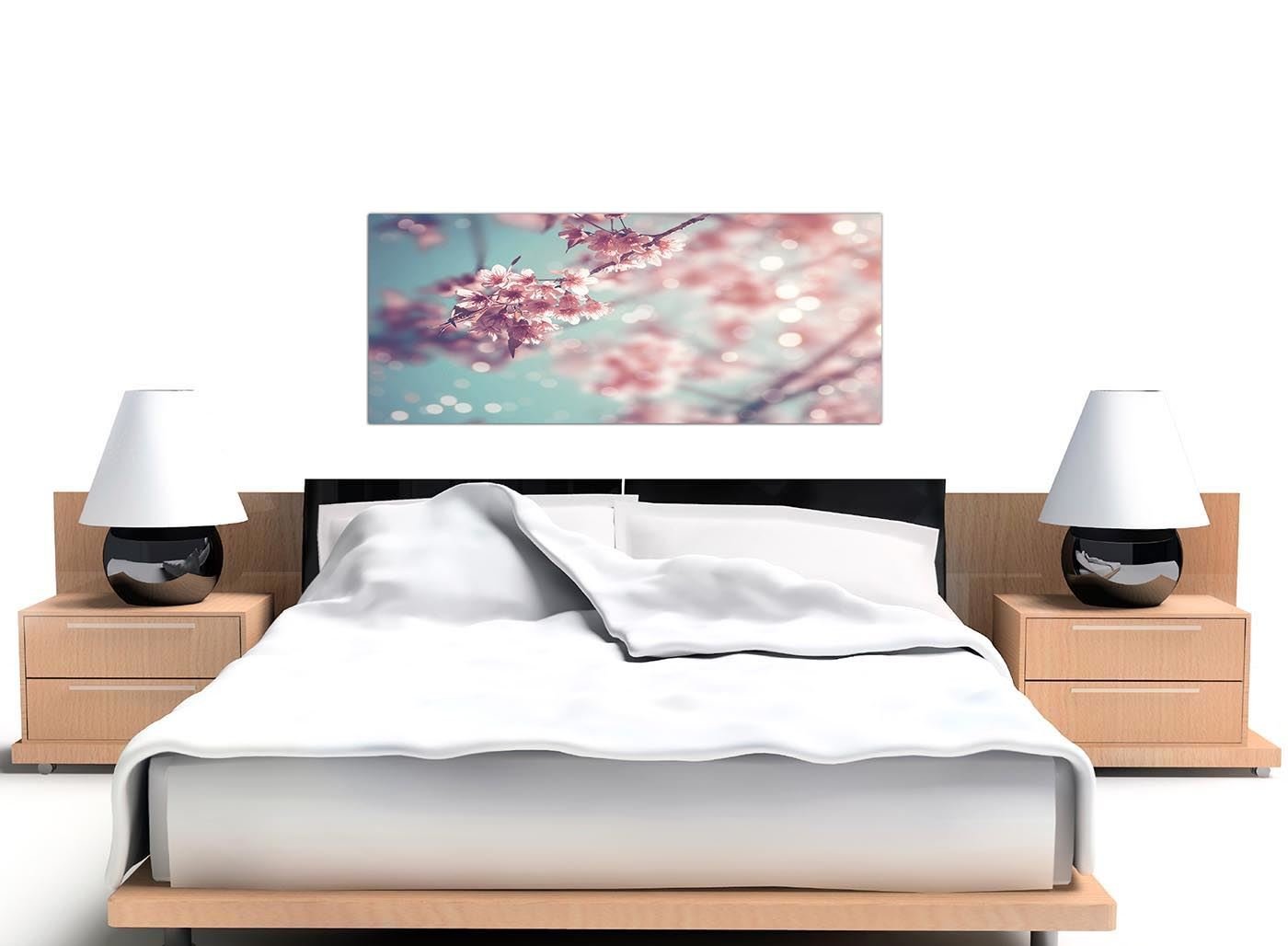 Home Furniture Diy Duck Egg Blue Pink Shabby Chic Blossom