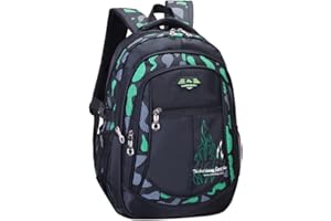 BANSUSU Camo Boys Backpacks for Middle School Elementary, Camo Bookbags for Teens Boys, Camouflage School Bags for Boys