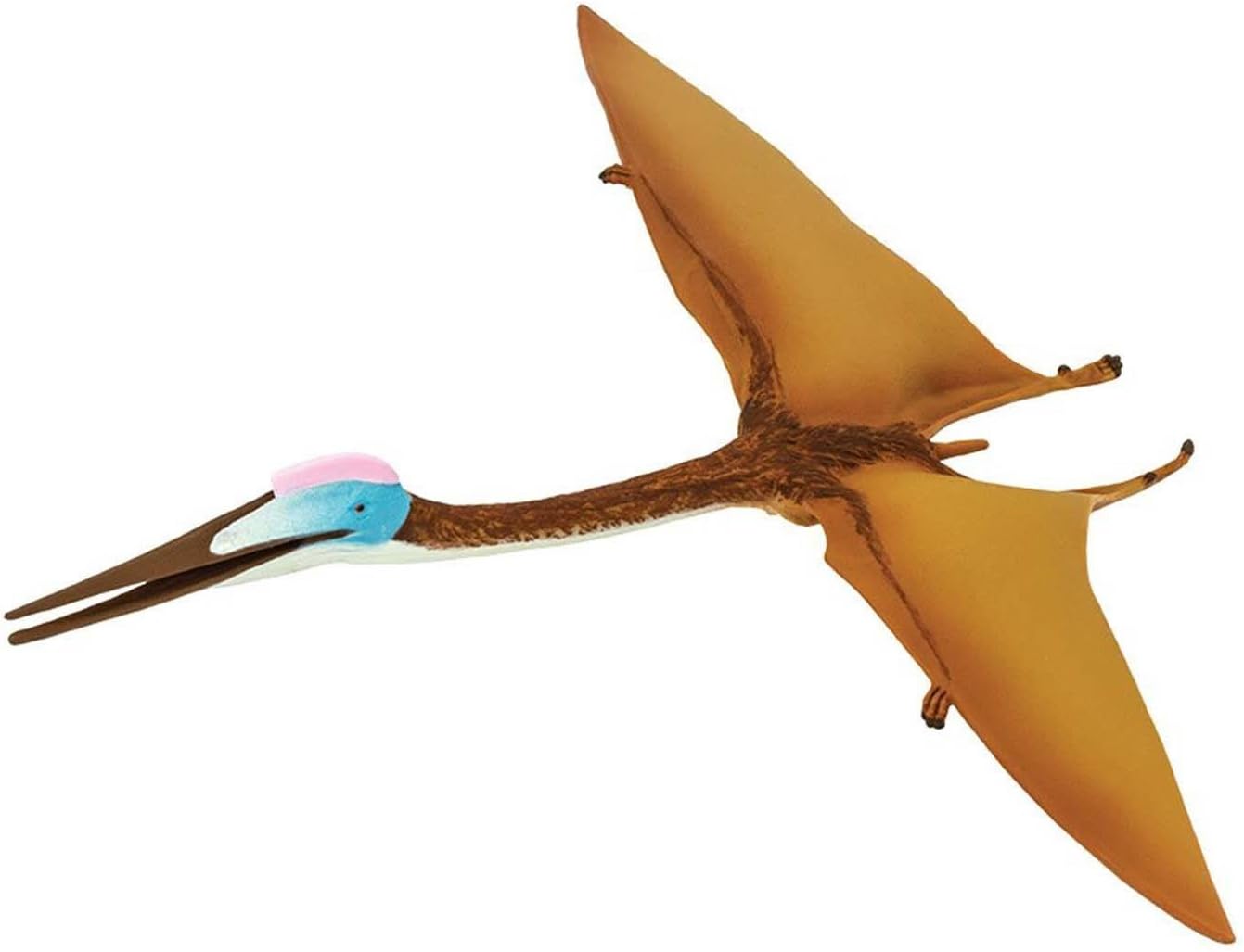 Safari Ltd. Wild Safari® prehistoric world dinosaur 304329 - Quetzalcoatlus, Brown, 16.89 cm x 16.89 cm x 2.79 cm
