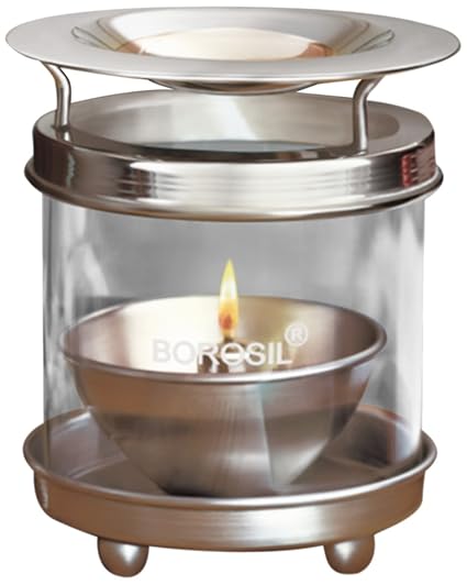 Borosil Nickel Large Diffuser (24 cm x 11 cm x 12 cm)