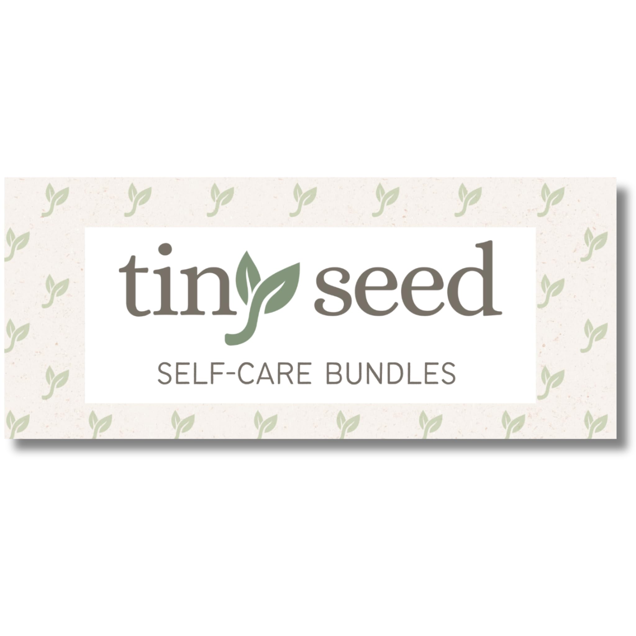 TINY SEED Travel Kit: 6-Pack Creme 1 oz Travel Size Tins. Cream Moisturizer for Face, Hands, and Body. Includes Complimentary Travel Zipper Pouch