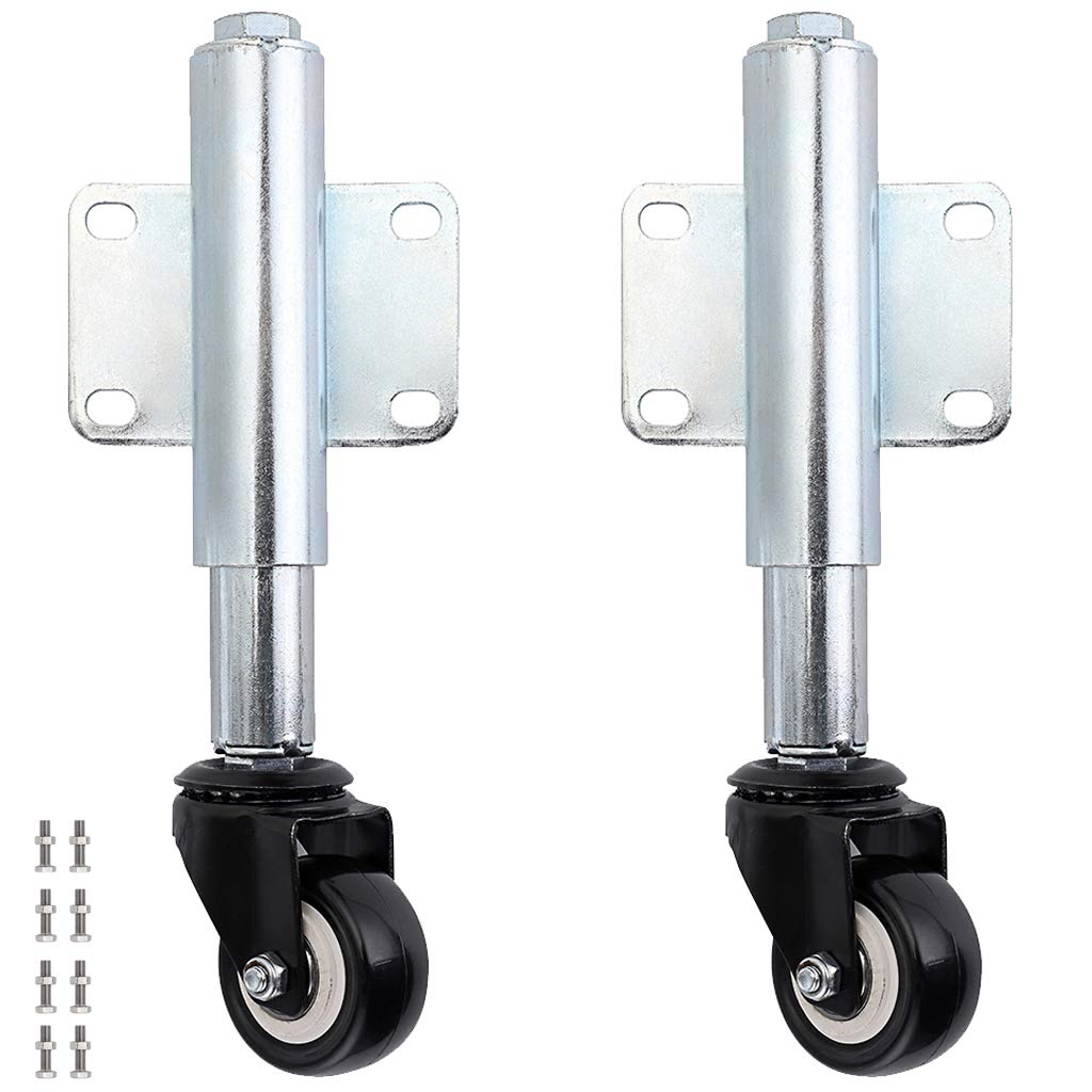 Skelang 2" Spring Loaded Gate Caster, Retractable 21/2" Swivel Gate