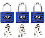 Padlock (Pack of 3) 35 mm