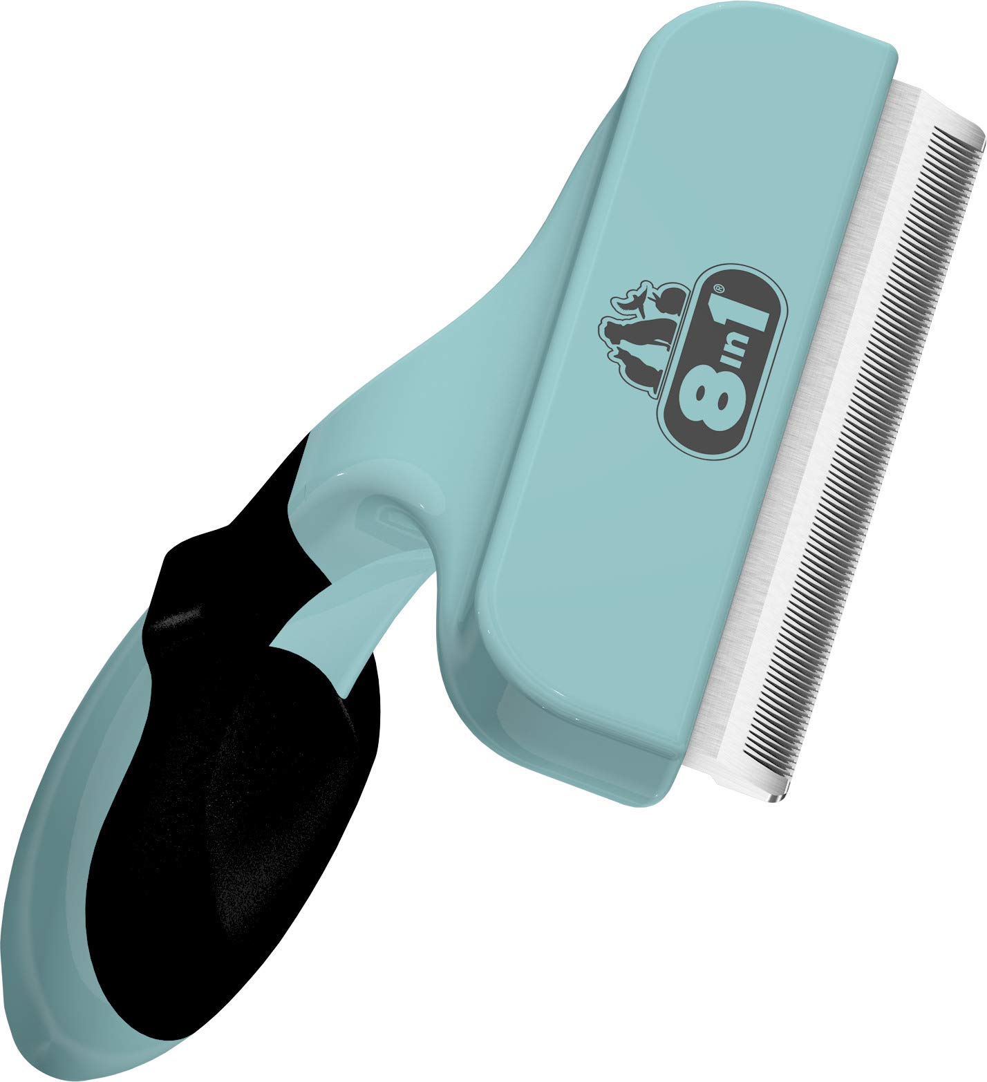 8in1 Perfect Coat DeShedder L - Undercoat brush for large dogs, dog brush suitable for short and long hair