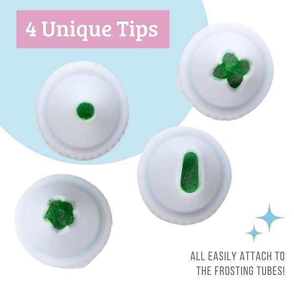 SWEETS INDEED HALLOWEEN FROSTING SPRINKLE SET, 3-3.5 OUNCE TUBES, 4 NOZZLES INCLUDED – 2.5 OUNCES SPRINKES, 13.08 OUNCES, HALLOWEEN BAKING (CHRISTMAS)
