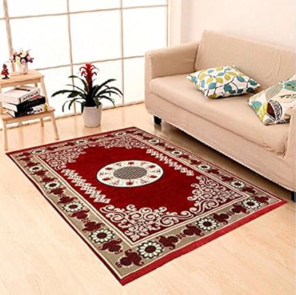 Braids Polycotton Carpet - 54x67, Multicolour