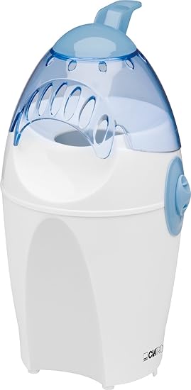 Clatronic PM 2658 Popcorn Maker Palomitero, 900 W, color blanco, plástico
