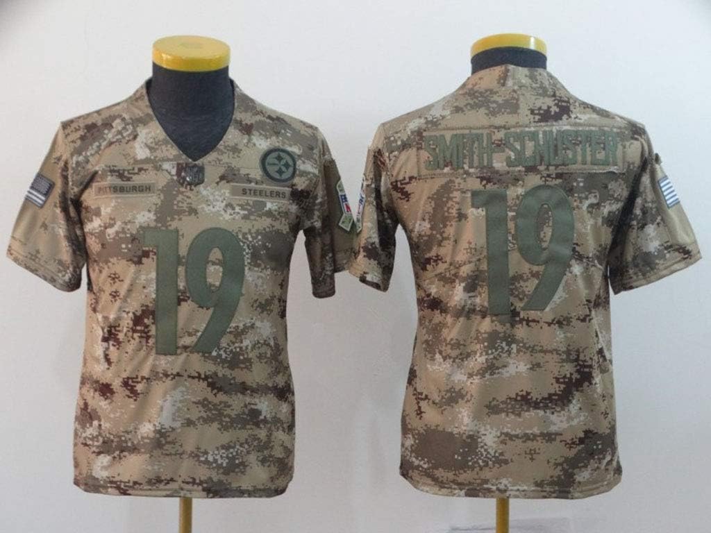 YMXBK Women Camo Jersey, Bear Team, Cowboy, Patriot, Steelers， Short Sleeve Sport Top