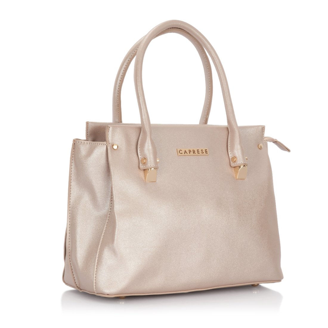 caprese christine women's tote bag (metallic soft pink) ()