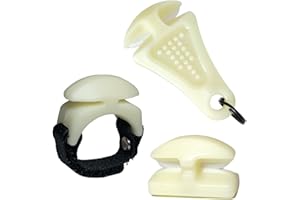 LINE CUTTERZ Triple Play - 1 Each Patented Non-Rust Ceramic Ring, Mountable and Zipper Pull Quick Fishing Line Cutter