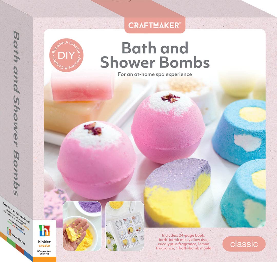Craft Maker Classic Bath & Shower Bombs (Create Your Own Craft Kit)