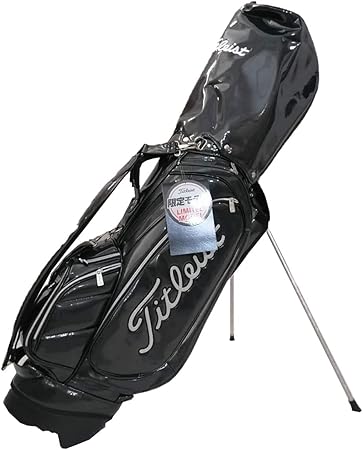 Amazon Titleist タイトリスト 秋限定モデル リミテッド隠しスタンドバッグ 9型 48インチ対応 キャディバッグ ブラック ゴルフ バッグ 並行輸入品 Maishida メンズキャディバッグ