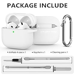 Ljusmicker for AirPods 4 Case Cover 2024 with