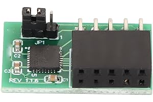 ASHATA TPM 2.0 Module, 10Pin SPI TPM 2.0 Module, Interface Vertical Stable High Safety 9670 Chipset 10Pin SPI Module for SuperMicro AOM TPM 9670V S