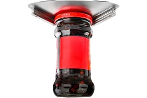 Upgraded Stainless Steel Jar Opener for Seniors – Easy One-Handed Under Cabinet Mount Lid & Bottle Opener for Weak Hands, Art