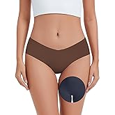 Leovqn Camel Toe Concealer Underwear for Women V Waist Cameltoe Proof No Show Panties Seamless Workout Underwear