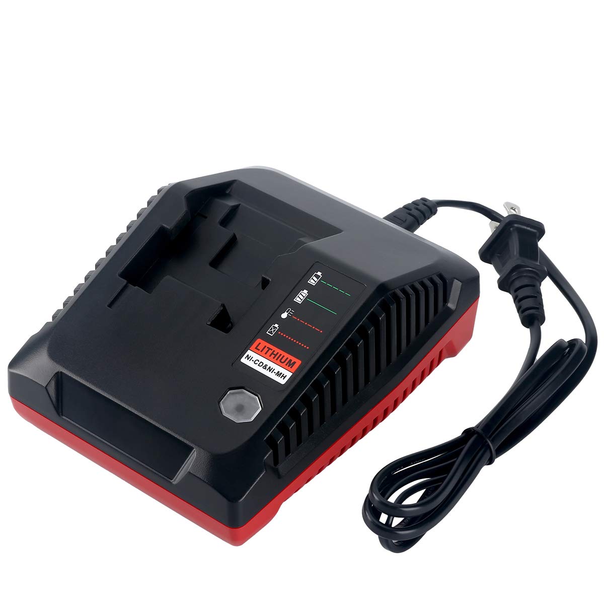Photo 1 of Biswaye 18V 3.0A Fast Charger Compatible with Porter Cable 18V Battery, PCXMVC Charger Compatible with Porter-Cable PC18B PC18BLEX PCC489N PC18BLX 18 Volt Lithium NiCad NiMH Battery with LED Indicator