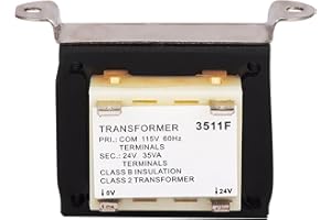 GREESUIT TRR01729 Transformer 3511F Compatible with Trane Furnace - 115V-PRI 24V-SEC 35VA Replacement HVAC Equipment Transformer Replaces C340041P05 TRR1729 with Foot Mount