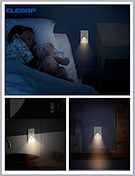 ELEGRP GFCI Outlet w/Nightlight, 15 Amp Self-Test