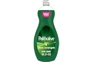 Palmolive Ultra Strength Liquid Dish Soap, Original Green, 32.5 Fluid Ounce (Packaging May Vary)