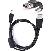 USB Cable Compatible with Casio Exilim Camera Charger FC200S FC300S FC400S | 3.3ft cable compatible with Casio Exilim FC200S, FC300S, FC400S, TR100, TR150, TR200, Z3000, ZR20, ZR200 and ZR300