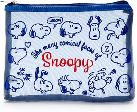 Amazon サンリオ Sanrio スヌーピー メッシュポーチ コミックフェイシーズ M おもちゃ雑貨 おもちゃ