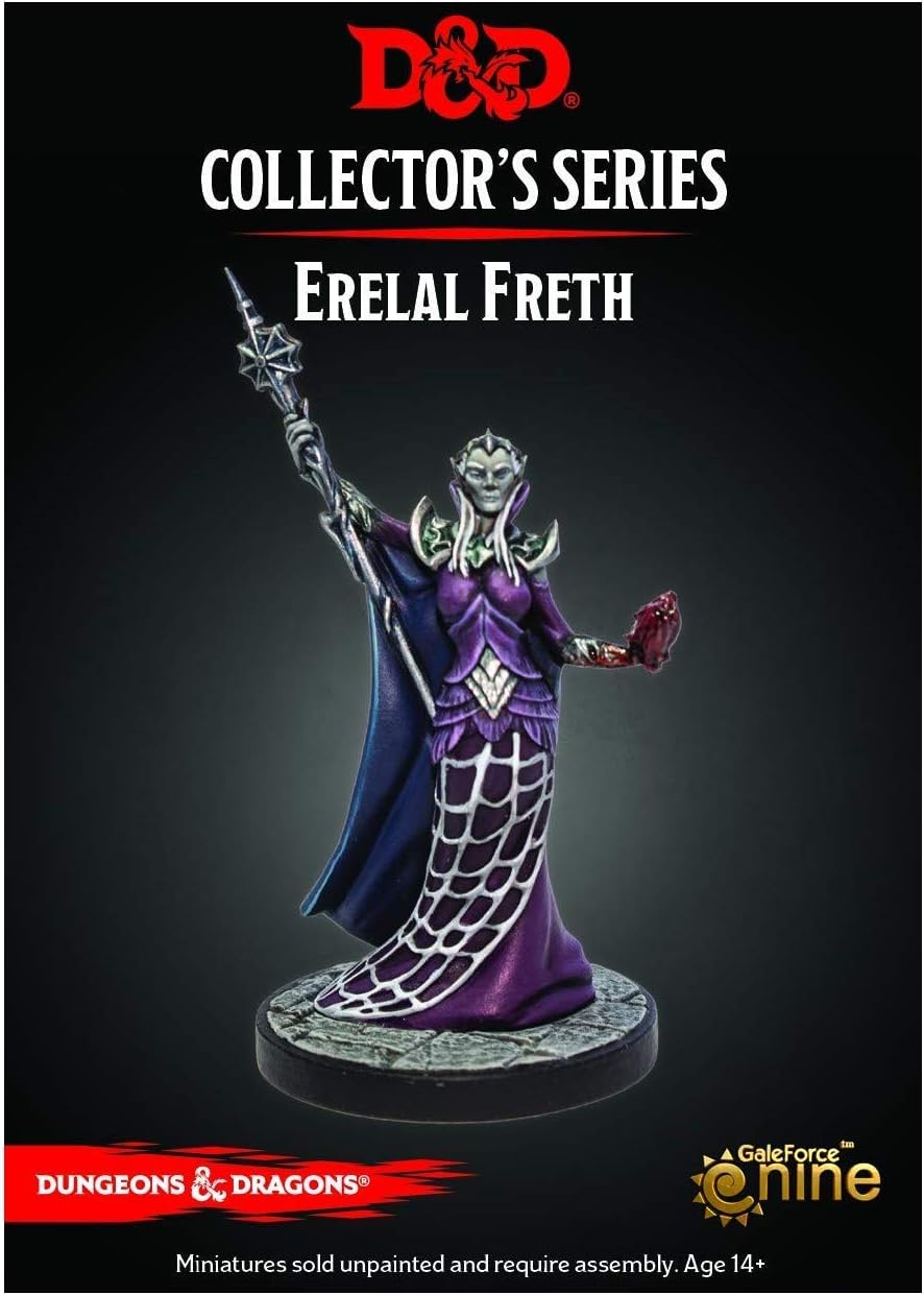 Gale Force Nine D&D: Dungeon of the Mad Mage: Erelal Freth 71078, Purple