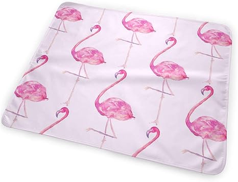 flamingo changing mat