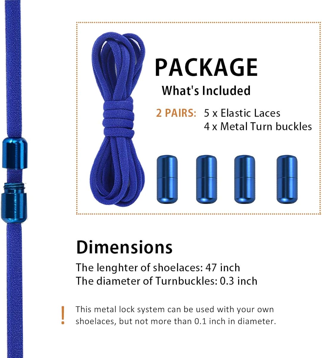 Elastic No Tie Shoe Laces For Adults,Kids,Elderly,System With Elastic Shoe Laces(2 Pairs): Shoes