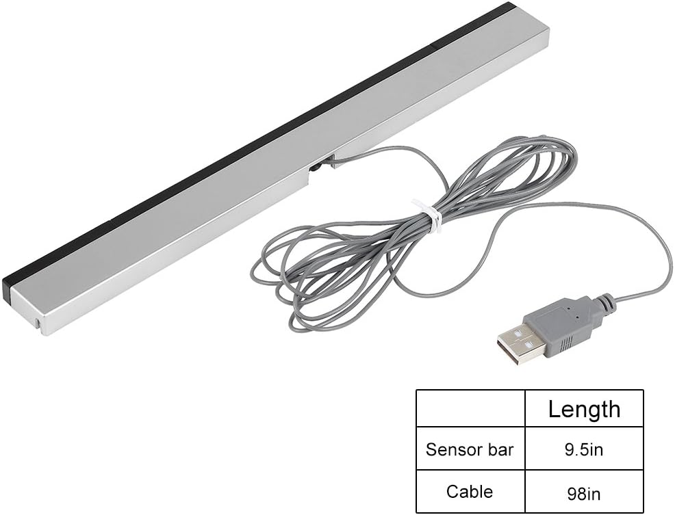 Amazon Lavuky Usb Wiiセンサーバー 有線 Ws05 Pc Usbポート 赤外線wii Wii Uコンソール用 センサーバー Amazon Lavuky Usb Wiiセンサーバー 有線 Ws05 Pc Usbポート 赤外線wii Wii Uコンソール用 センサーバー