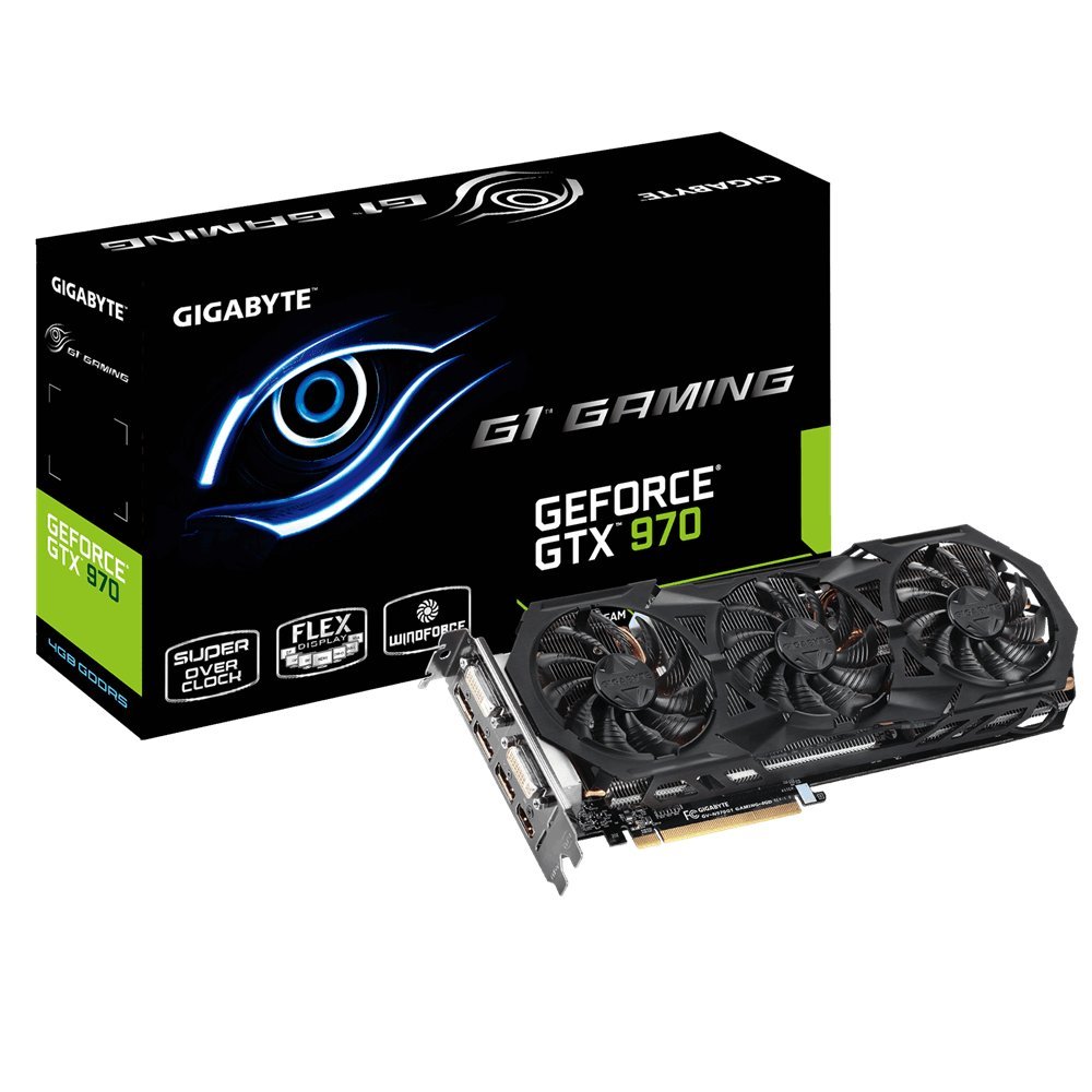 Gigabyte GeForce GTX 970 - Tarjeta gráfica de 4 GB con ...