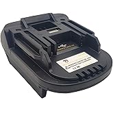 DM18M Battery Adapter for Dewalt 20V Convert to 18V Lithium BL1830 BL1840 BL1850 14.4V-18V with Makita Battery